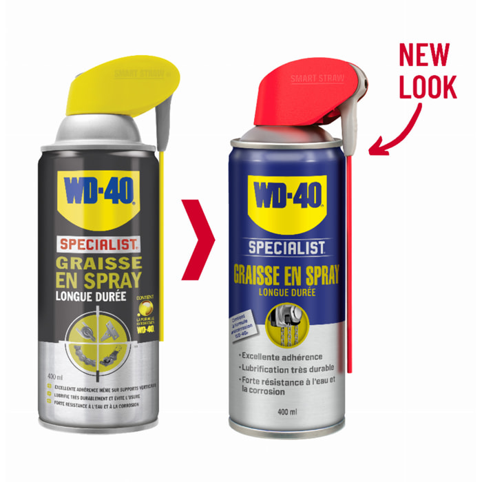 Graisse en spray WD40 Longue durée - 33217