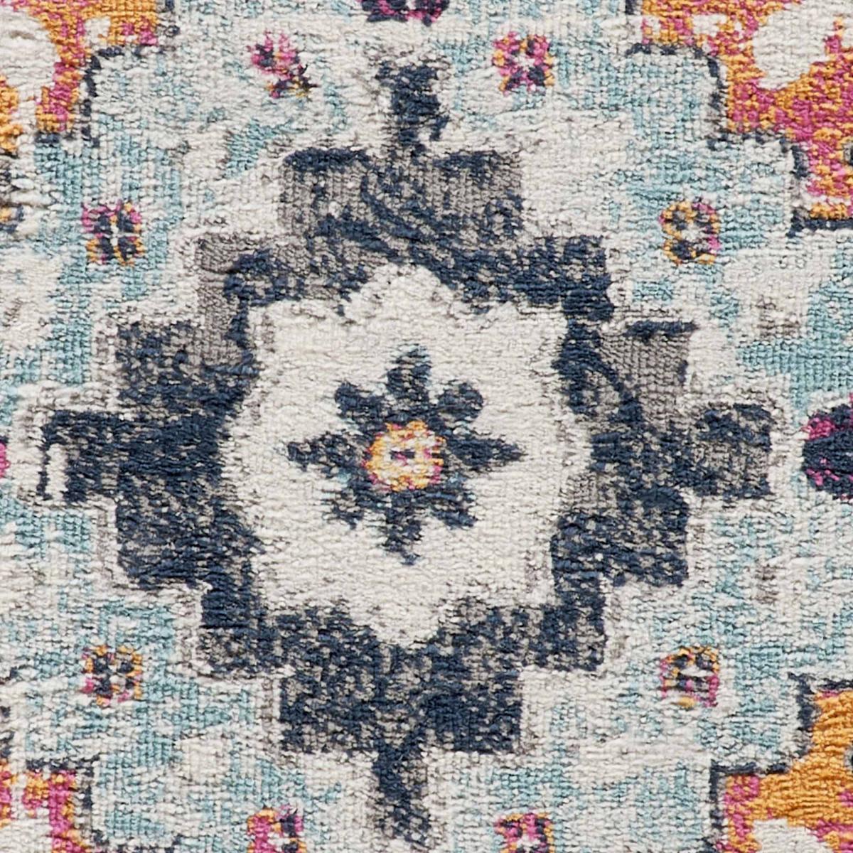 Tapis LAVU 1 motif médaillon traditionnel oriental