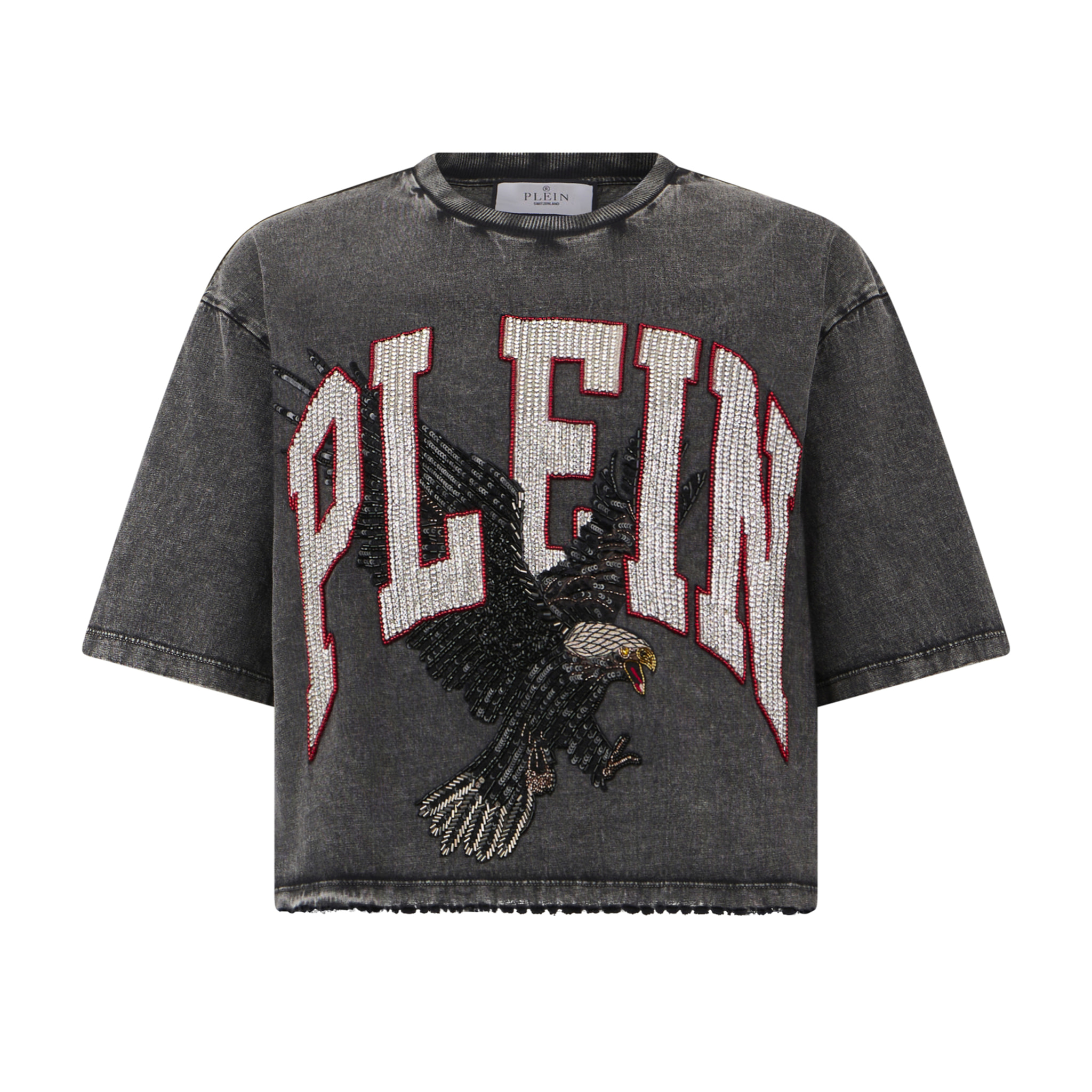 PHILIPP PLEIN Camiseta Cuello Redondo Ss EAGLE
