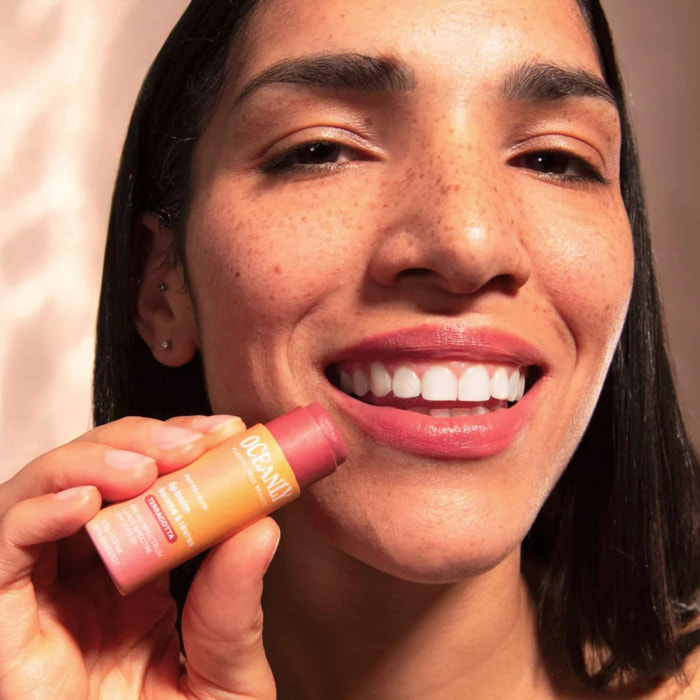Oceanly - PHYTO-SUN Bálsamo labial con color SPF 30 - Terracota, Attitude, 8'5g