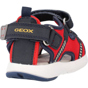 Sandalias Niño de la marca GEOX  modelo B SANDAL MULTY BOY A Red