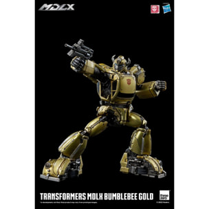 Transformers Mdlx Action Figura Bumblebee Gold Edizione Limitata 12 Cm Threezero