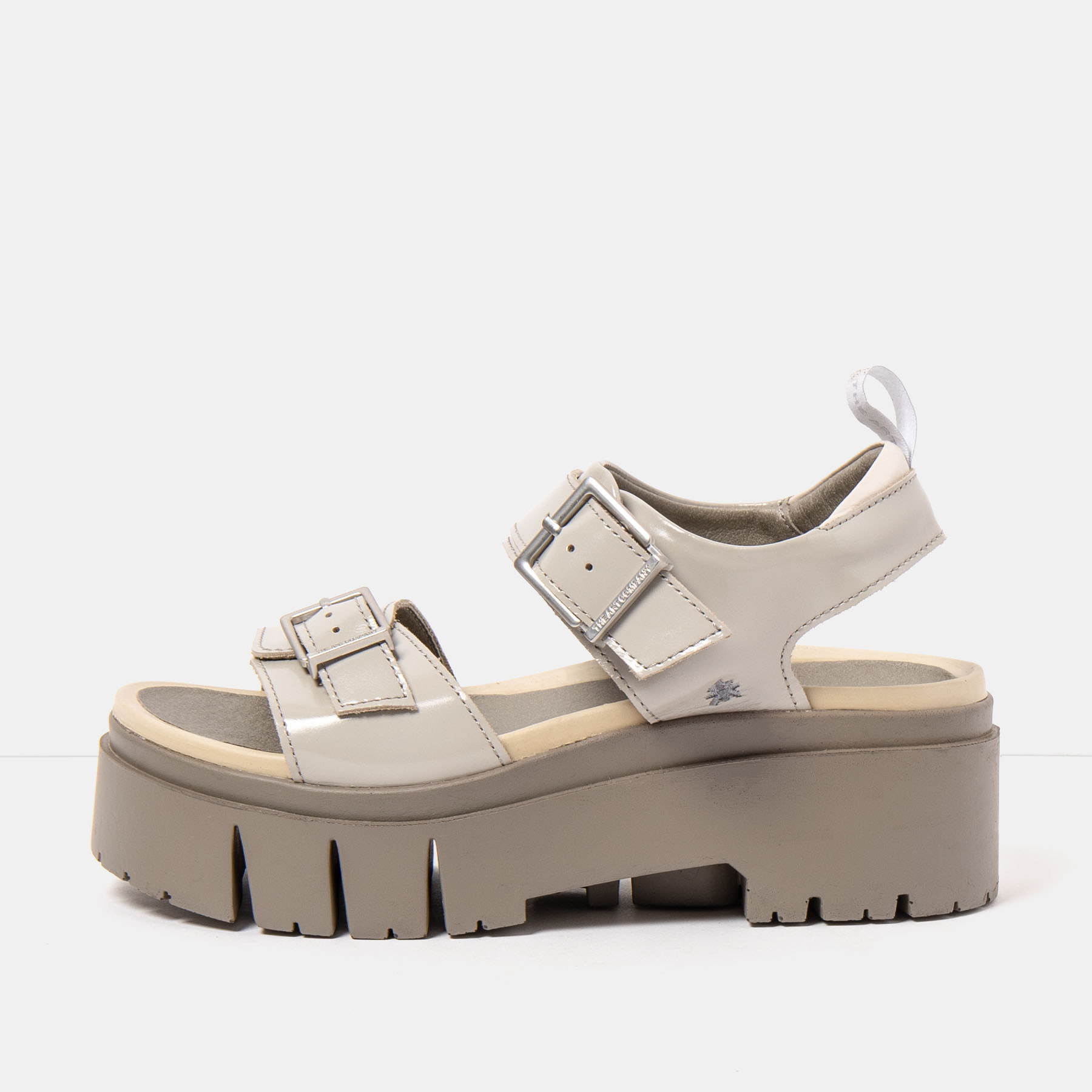 Sandalias 2041 NAPPA SHINNY CINDER / LEEDS color Cinder