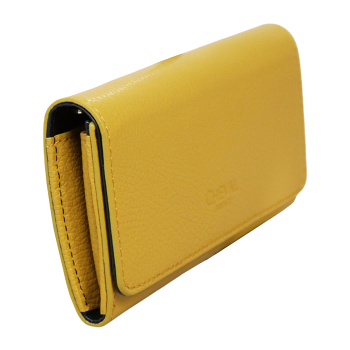 Cartera Cheval Firenze Cosmo Amarillo Mostaza