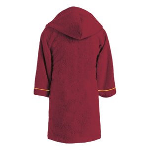 Peignoir enfant à capuche brodé 100% coton, HARRY POTTER RED
