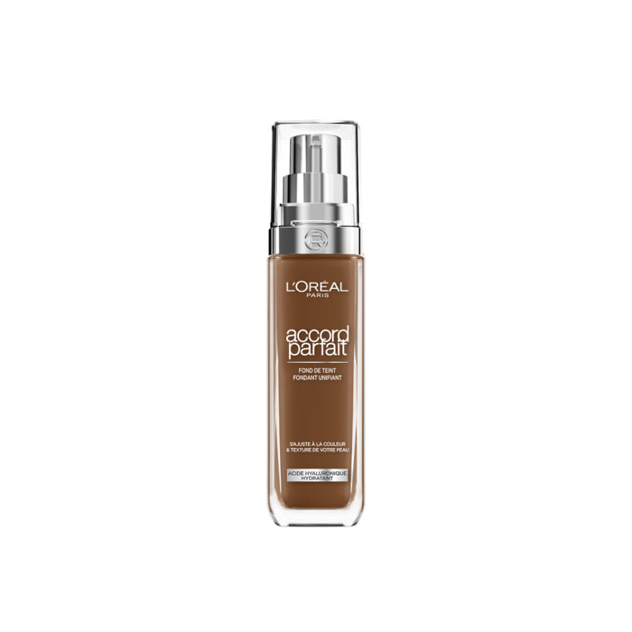 L'Oréal Paris Accord Parfait Fond de Teint Fluide 10.5N Café 30ml