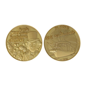 Willy Wonka & The Chocolate Factory Collectable Coin Dreamers Edizione Limitata Fanattik