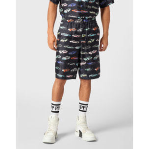 PHILIPP PLEIN Pantalones cortos RACING
