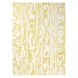 Tapis salon et chambre fait à la main en laine motif abstrait VAHA