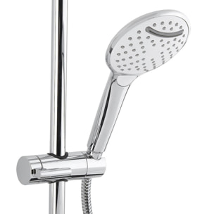 Pommeau de douche, 3 fonctions, cascade, chrome (NDSATRS)