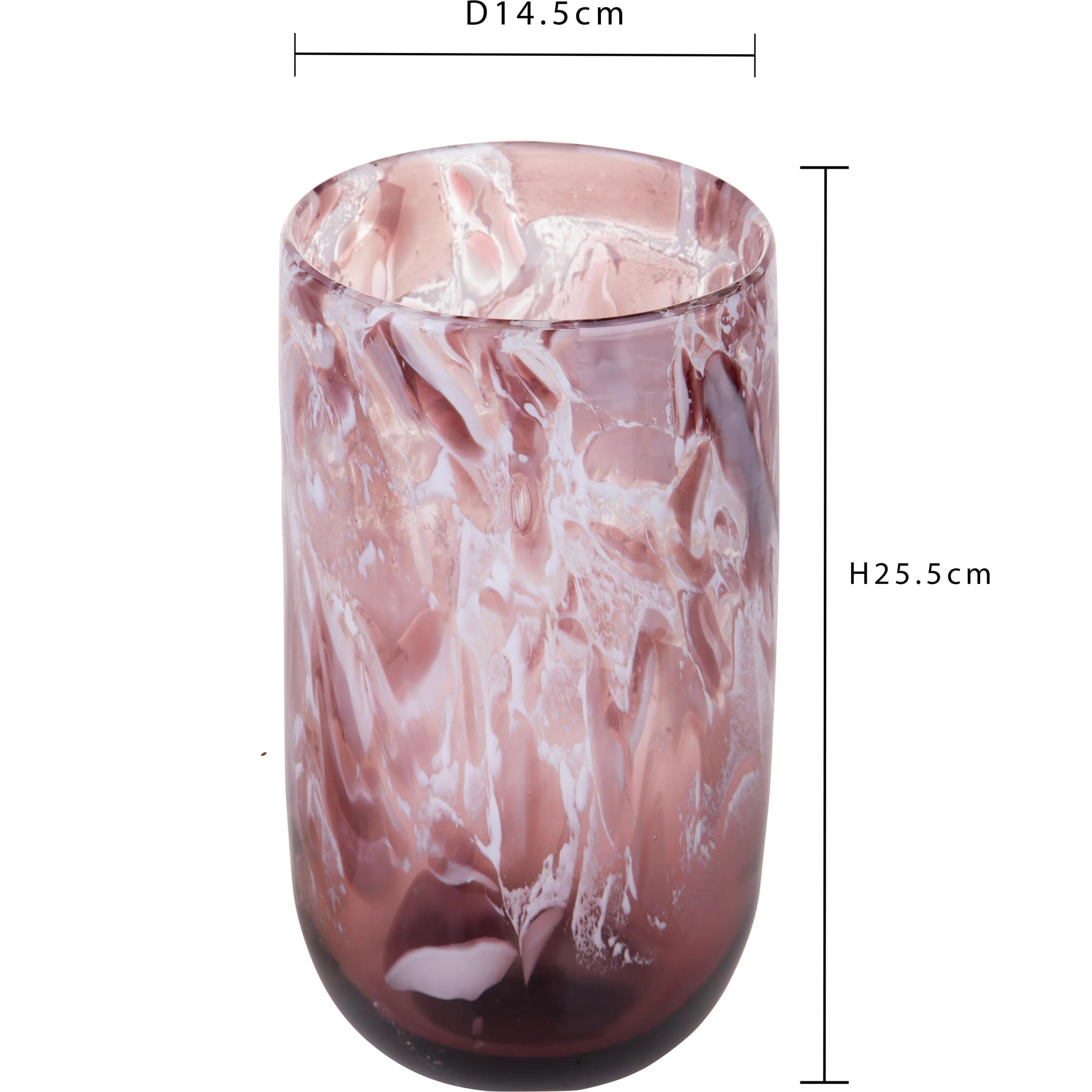 Vaso - Pezzi 1 - 14,5xH25,5x14,5cm - Bianchi Dino SpA