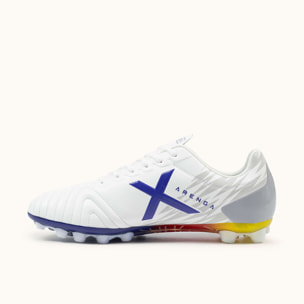 MUNICH ARENGA 316 Zapatillas de fútbol de diseño profesional y resistente Blanco y Azul