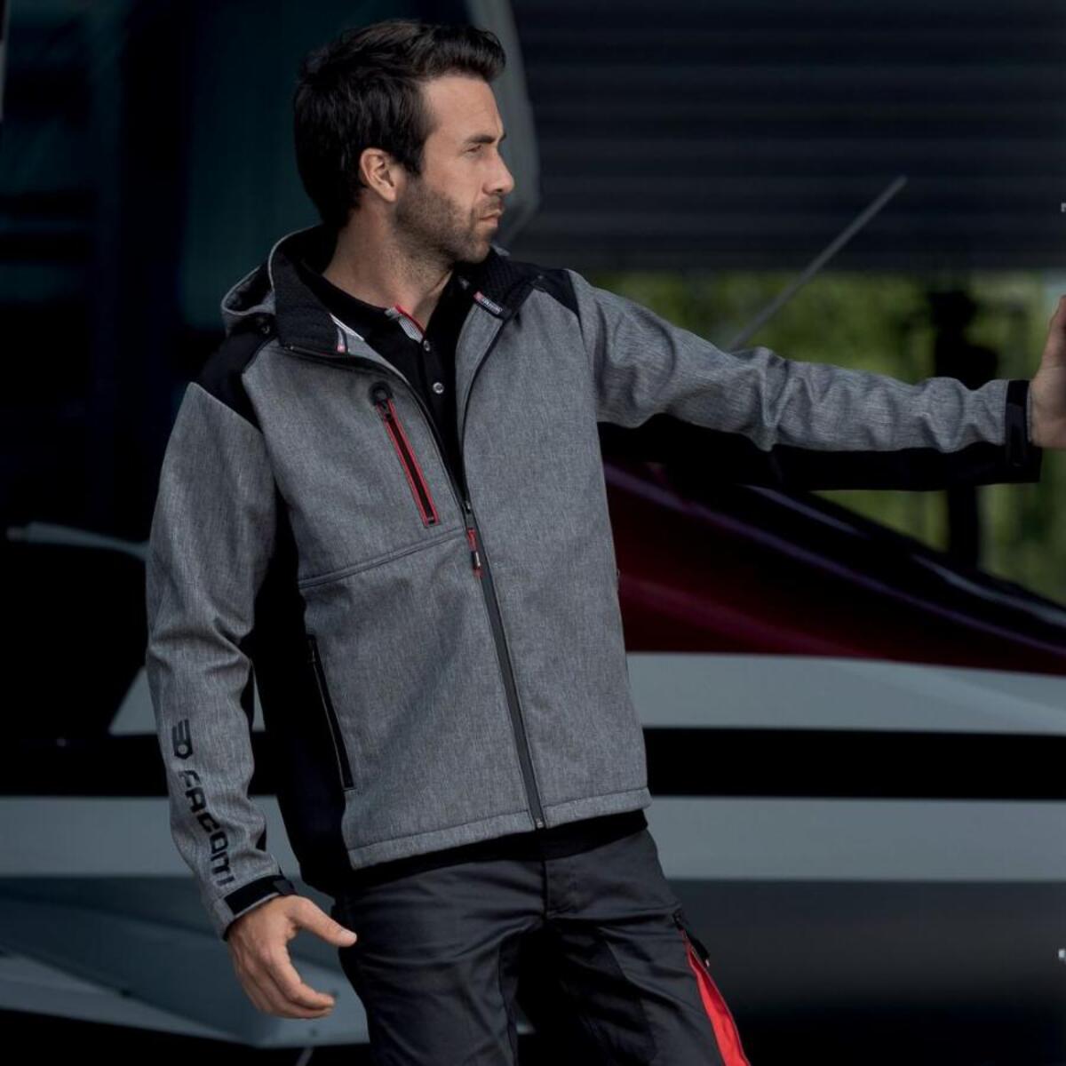 Veste softshell FACOM Trial Noir/Gris Taille S - FXWW2020E-S