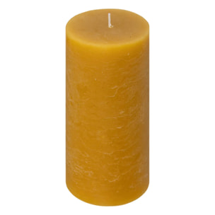 Bougie rustique jaune 445g