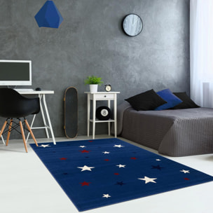 Tapis enfant tissé motif étoile NUMI