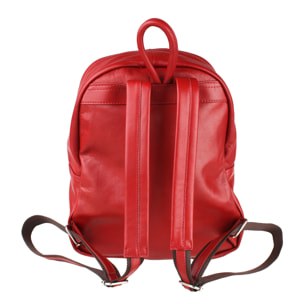 Chicca Borse Borsa Zaino Rosso