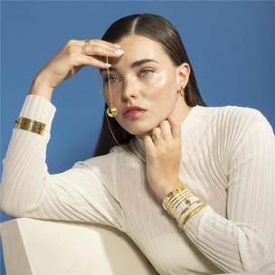 Pulsera Lux by Lux acabado oro 18k