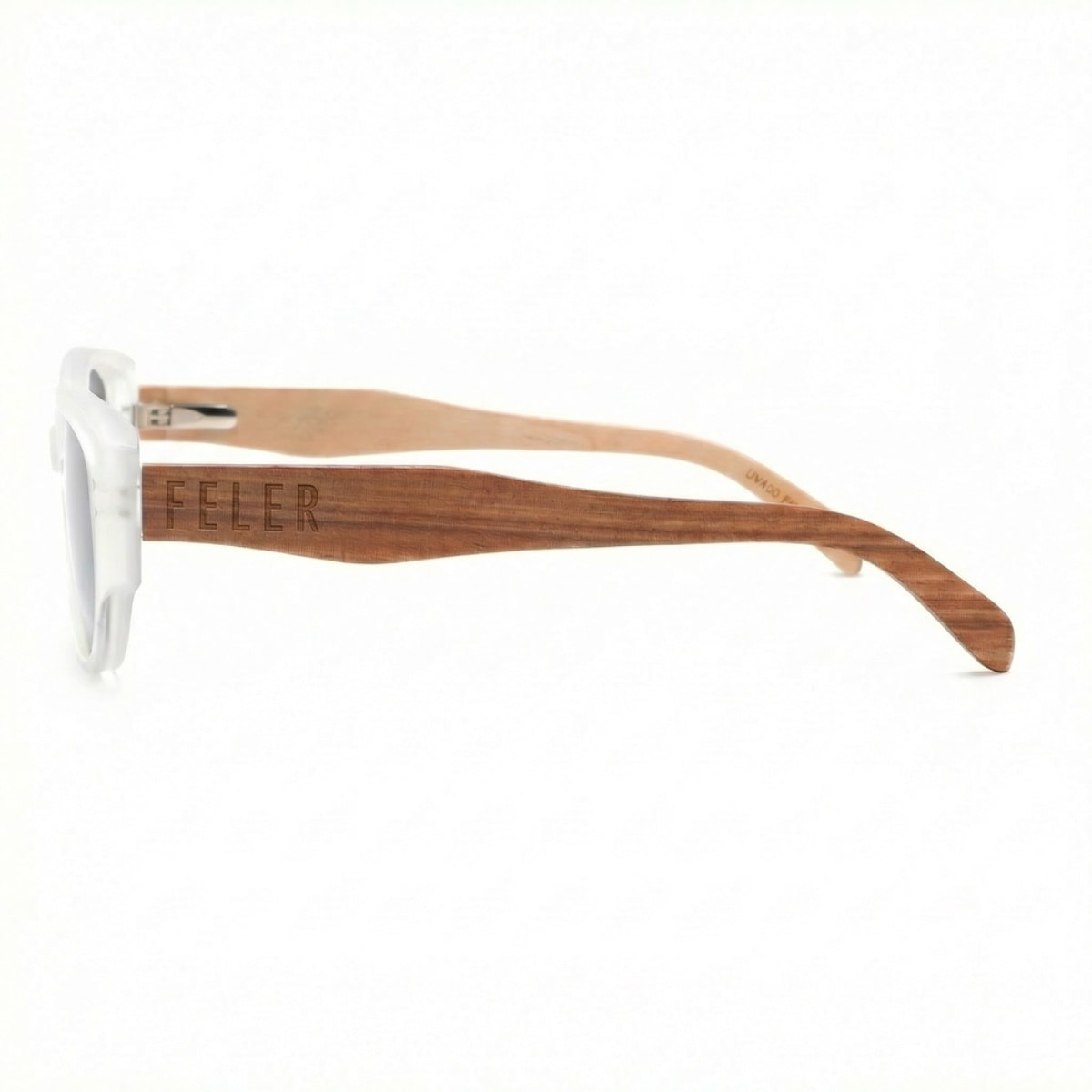 Gafas de Sol Feler 1616-4 Polarizadas de Madera Unisex 55 mm