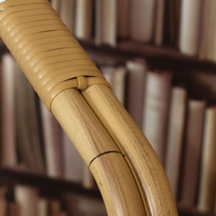 Lot de 2 fauteuils de table en textilène rouge AMALFI