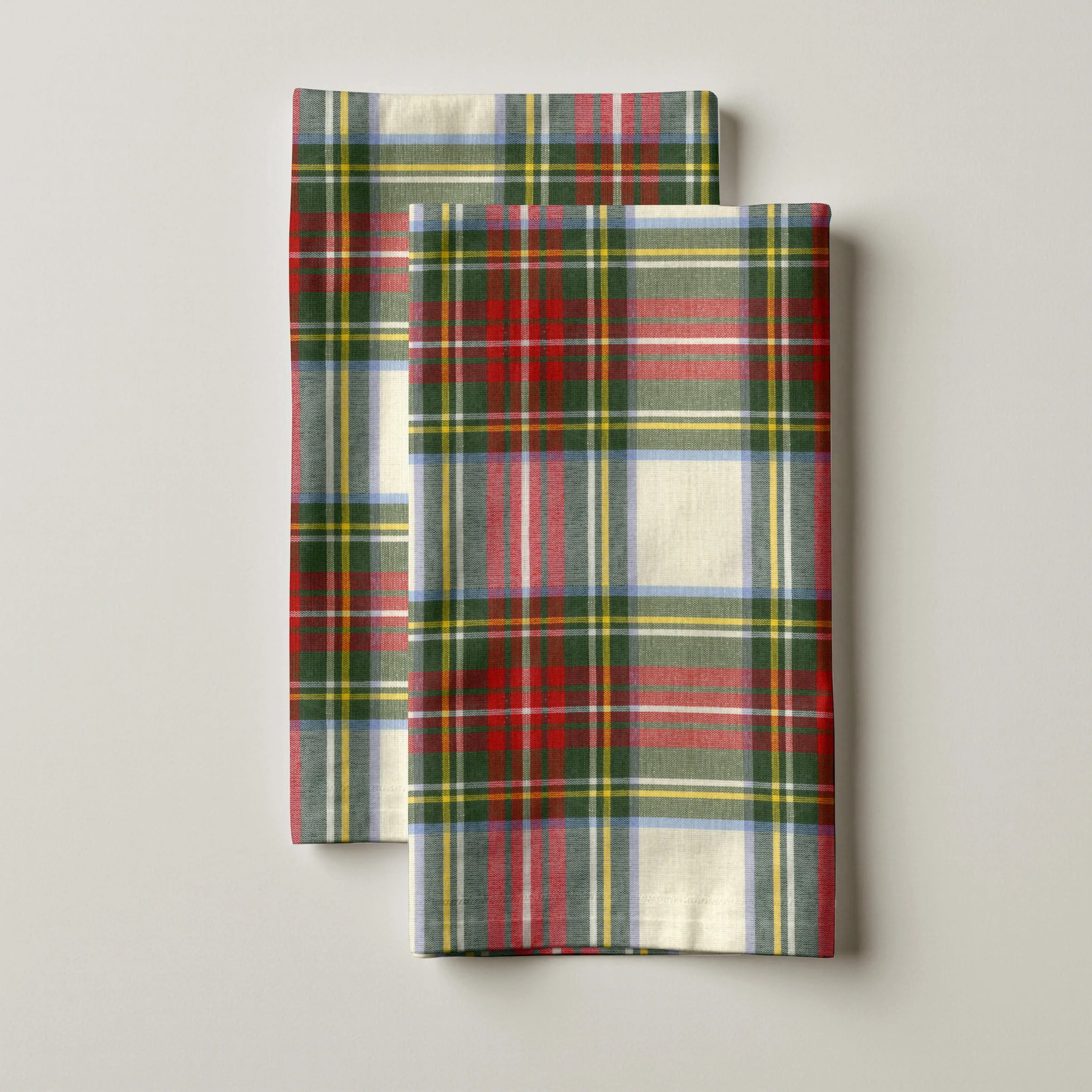 Lot de 2 torchons de cousine Cabal 02