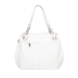 Borsa a mano da donna Made in Italy - Modello Ereba - 100% pelle - 38.0 x 30.0 x 12.0 cm