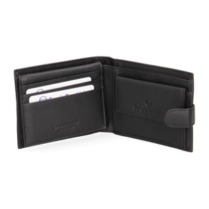 Portafoglio  da uomo In Vera pelle Made in Italy 12x9,5x2 cm