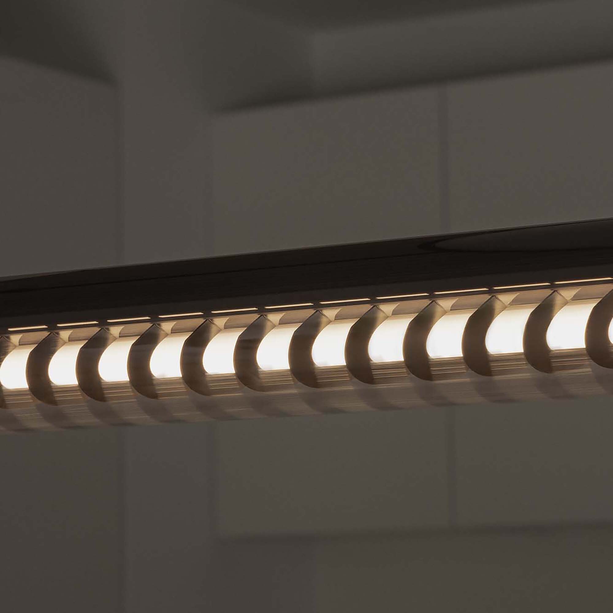 SCUBA LOUVER 1200 Colgante negra 36W