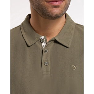 Polo Manga Corta Caqui - Biebu