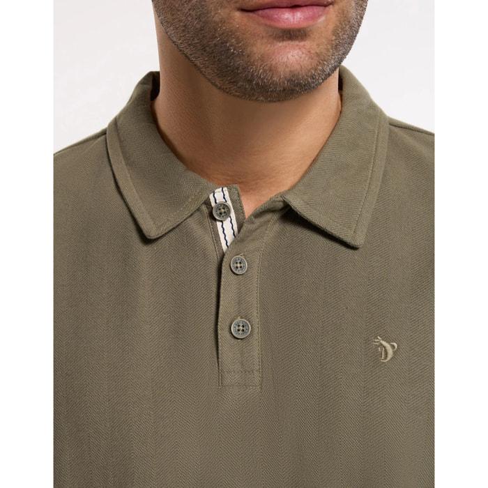 Polo Manga Corta Caqui - Biebu