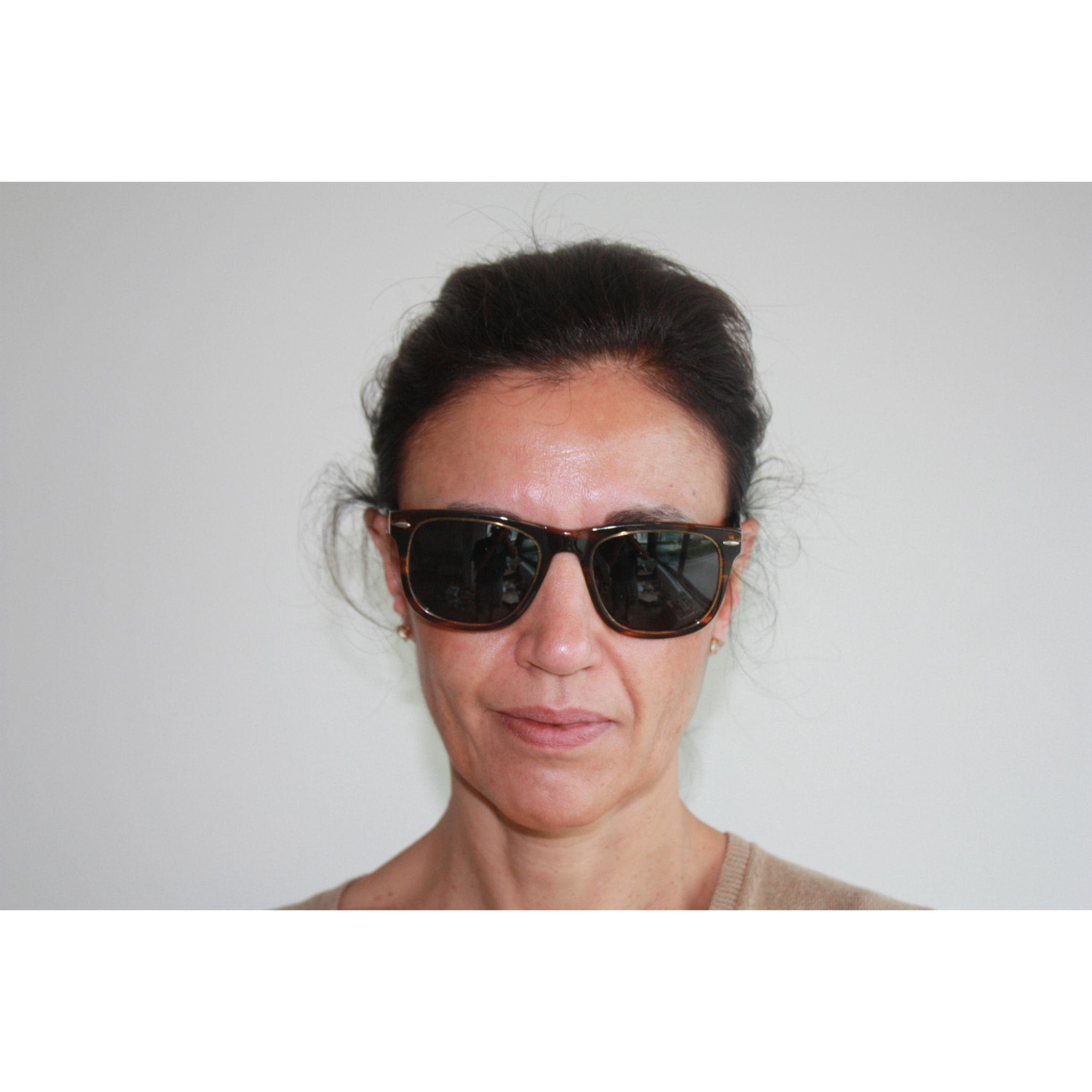 Gafas de sol OCEAN LOWERS - Carey y blanco-azul patillas / Marrón