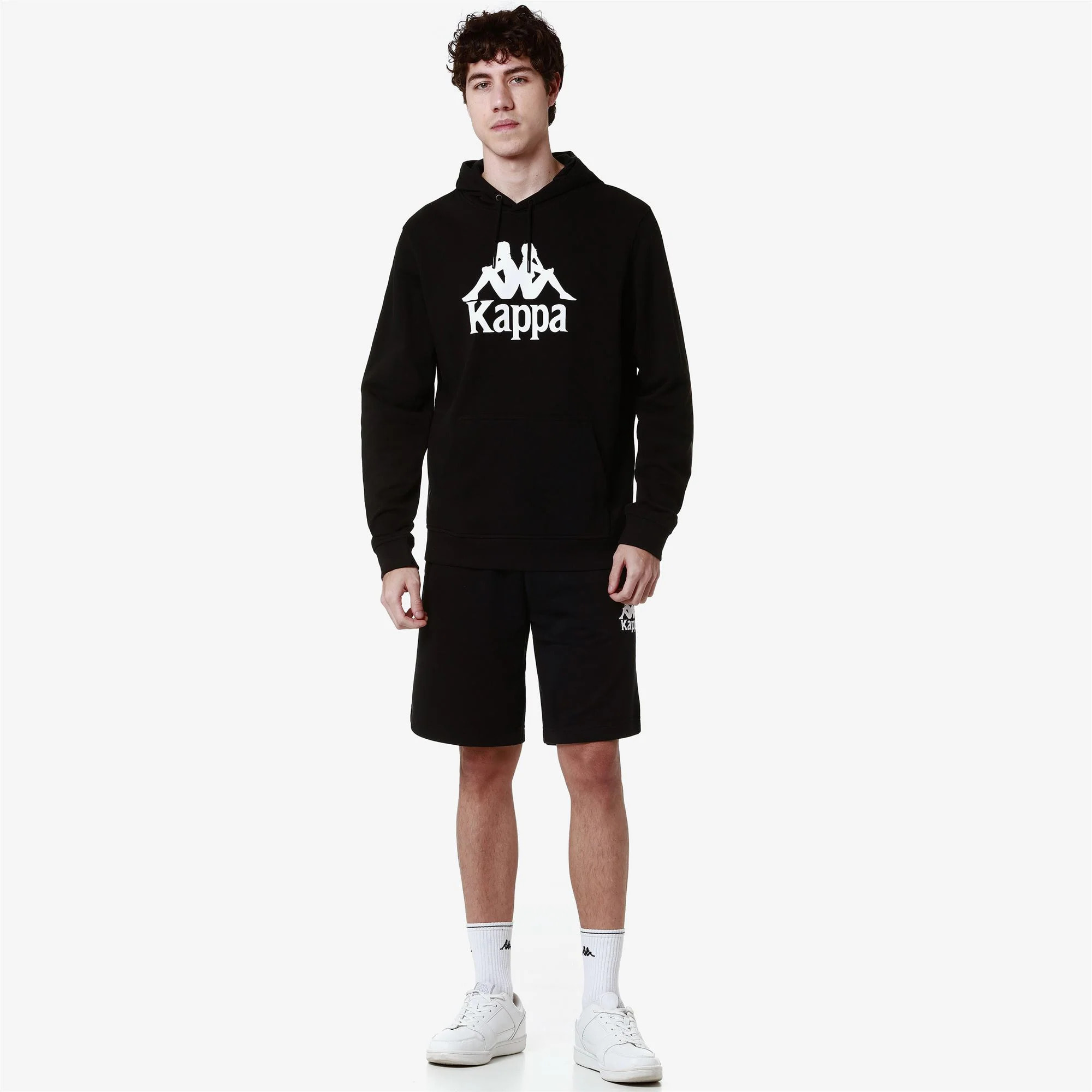 image-Kappa - Felpe Uomo Nero - AUTHENTIC MALMO 2