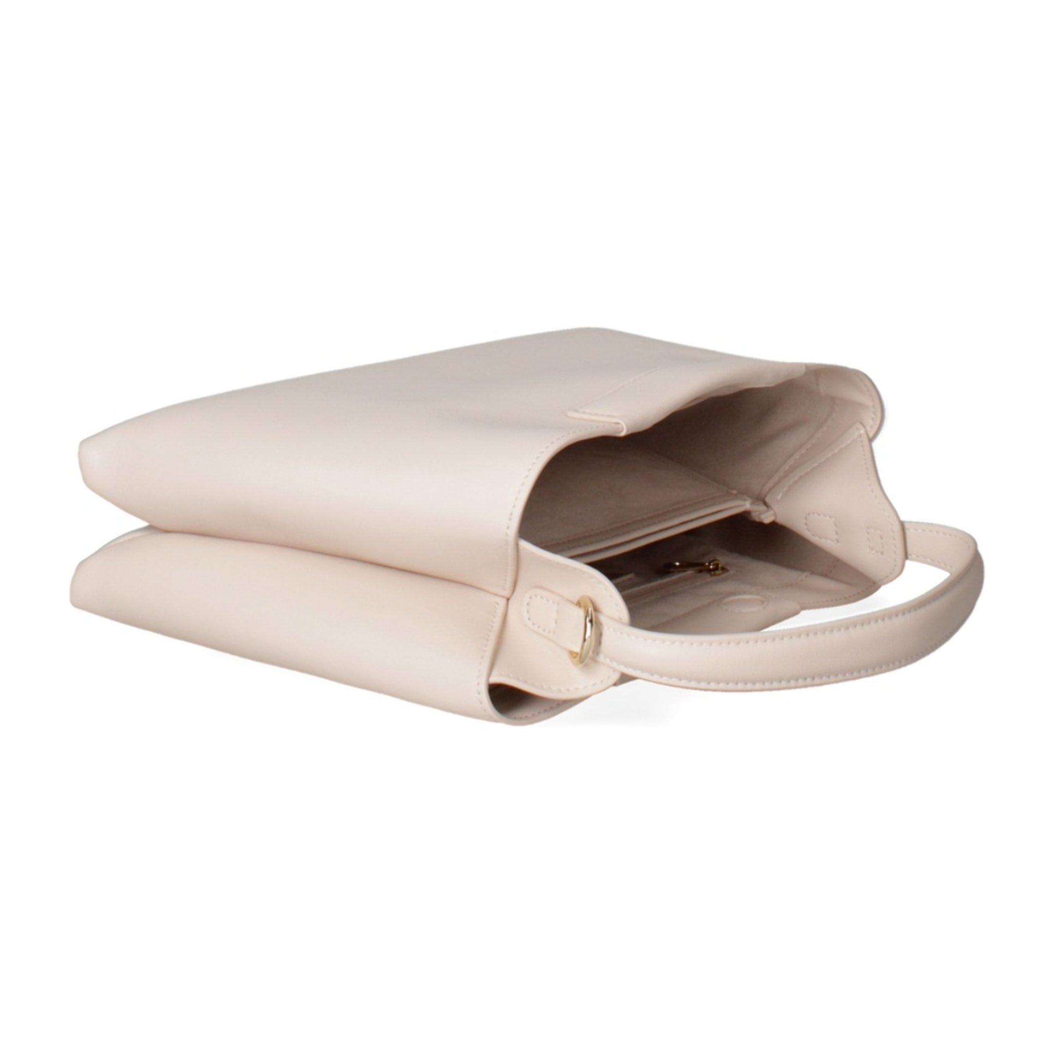 Borsa a mano da donna - Modello False - 100% pelle riciclata - 30.0 x 22.0 x 7.0 cm