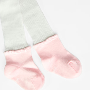 Leotardo con calcetín de bebé -BCI