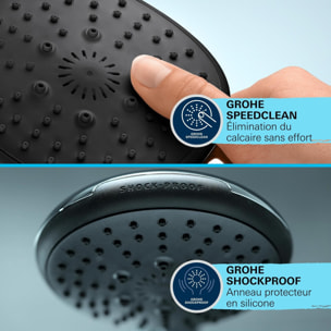 GROHE Vitalio Comfort 110 Ensemble de douche 3 jets avec barre