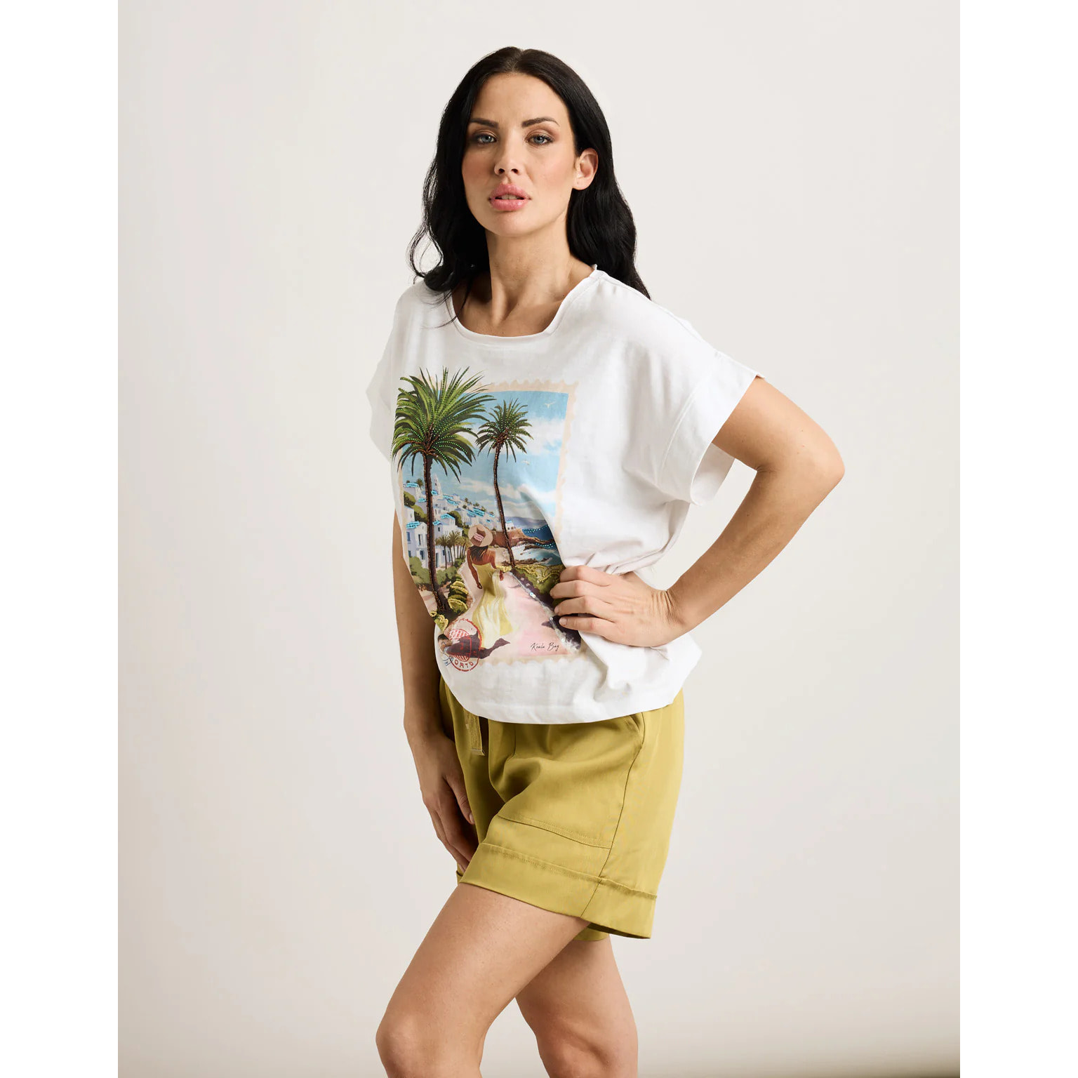 Camiseta Manga Corta Blanco - Londry