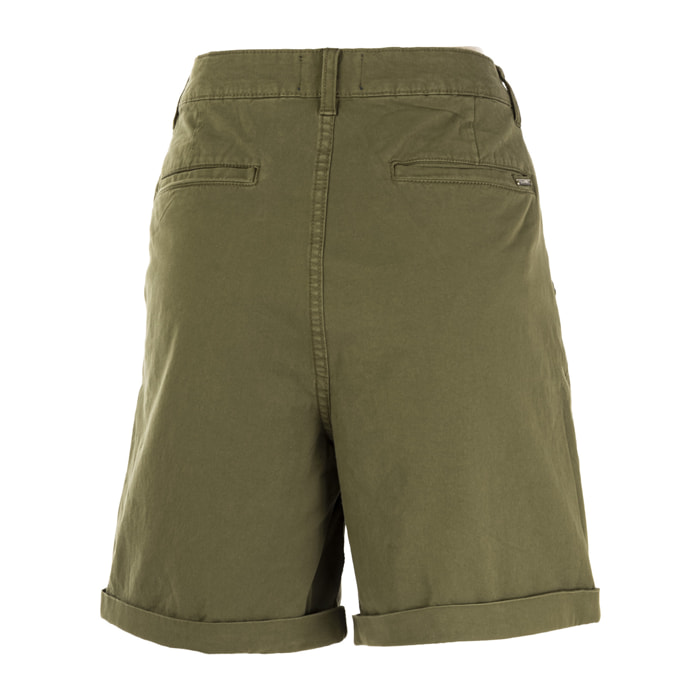 GAS pantaloncino donna four leaf oliv