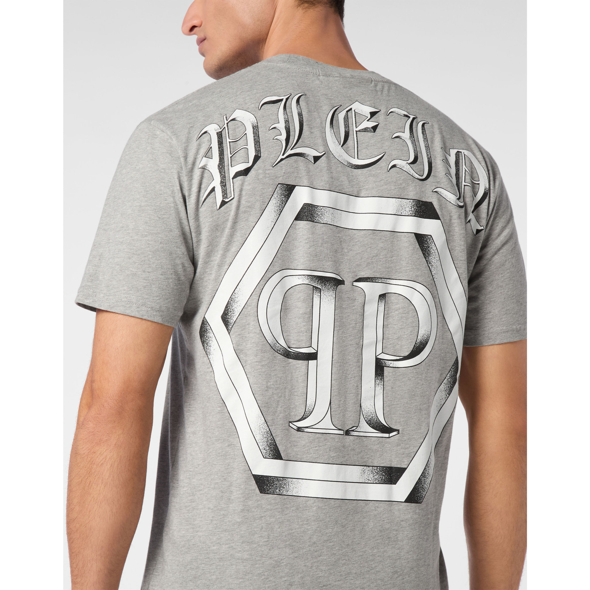 PHILIPP PLEIN Camiseta Cuello Redondo HEXAGON