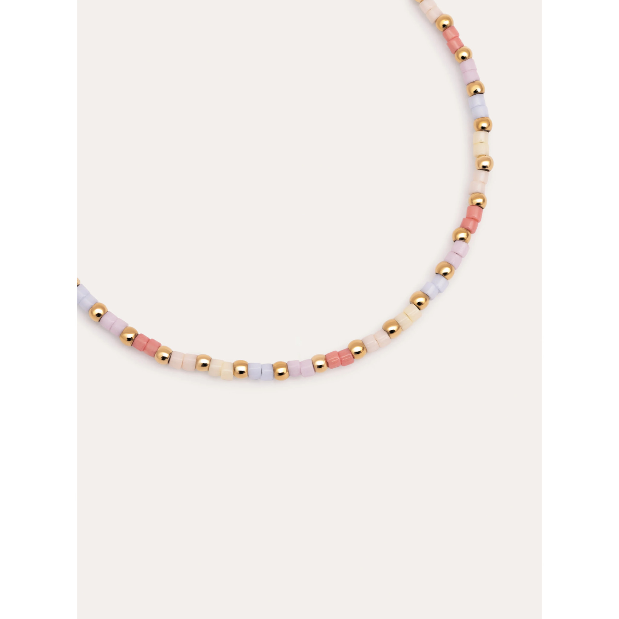 Pulsera Floral Colors Acero Baño Oro