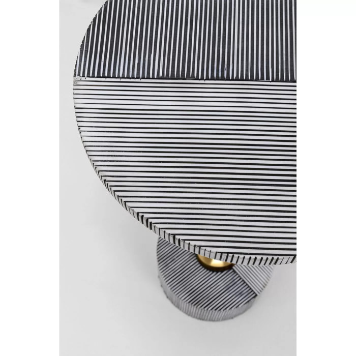 Table d'appoint Domero Double 25cm dorée Kare Design