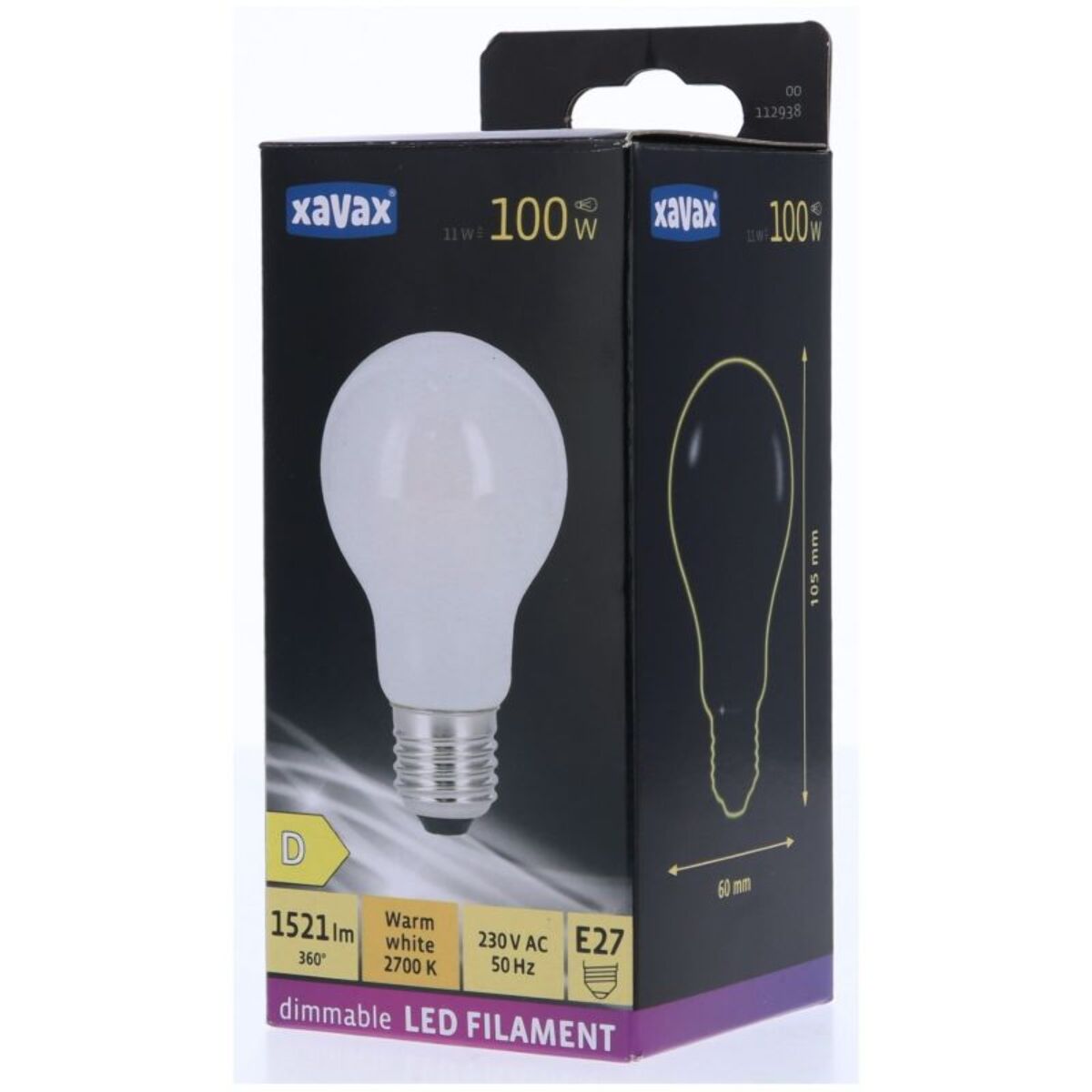 Ampoule XAVAX LED E27 11W 1521lm