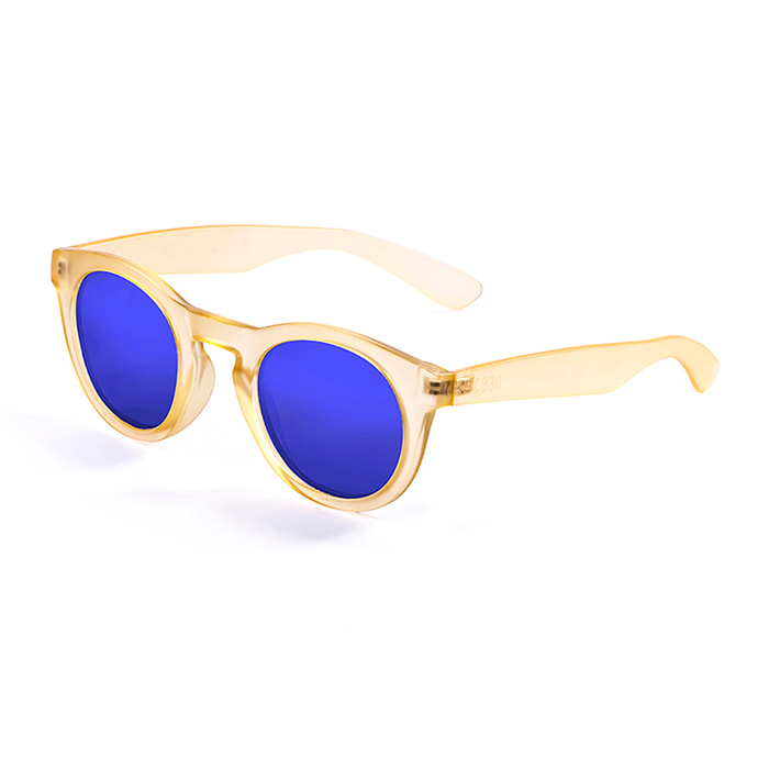 Gafas de sol OCEAN SAN FRANCISCO - Amarilla transparente / Revo azul