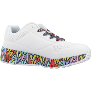 Zapatillas Niña Uno Litesubtle Love Blanco