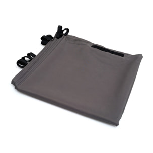 Rideau universel pour pergola - Gris