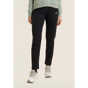 Tuta con zip e collo alto con interno animalier