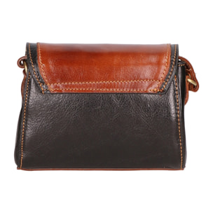 Borsa a tracolla Faye da donna In Vera pelle Made in Italy 18x13x5 cm