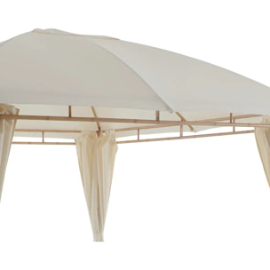 Toile de tonnelle "Sawara" écru 3x3m en oléfine