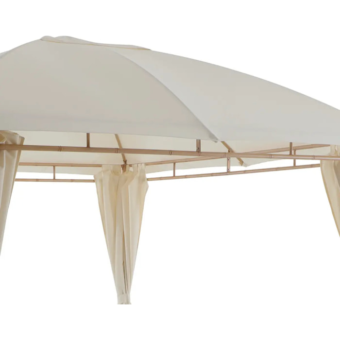 Toile de tonnelle "Sawara" écru 3x3m en oléfine
