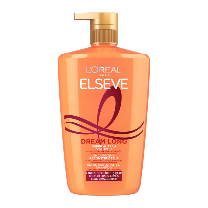 L’Oréal Paris Elseve Dream Long Shampooing Reconstructeur 1L