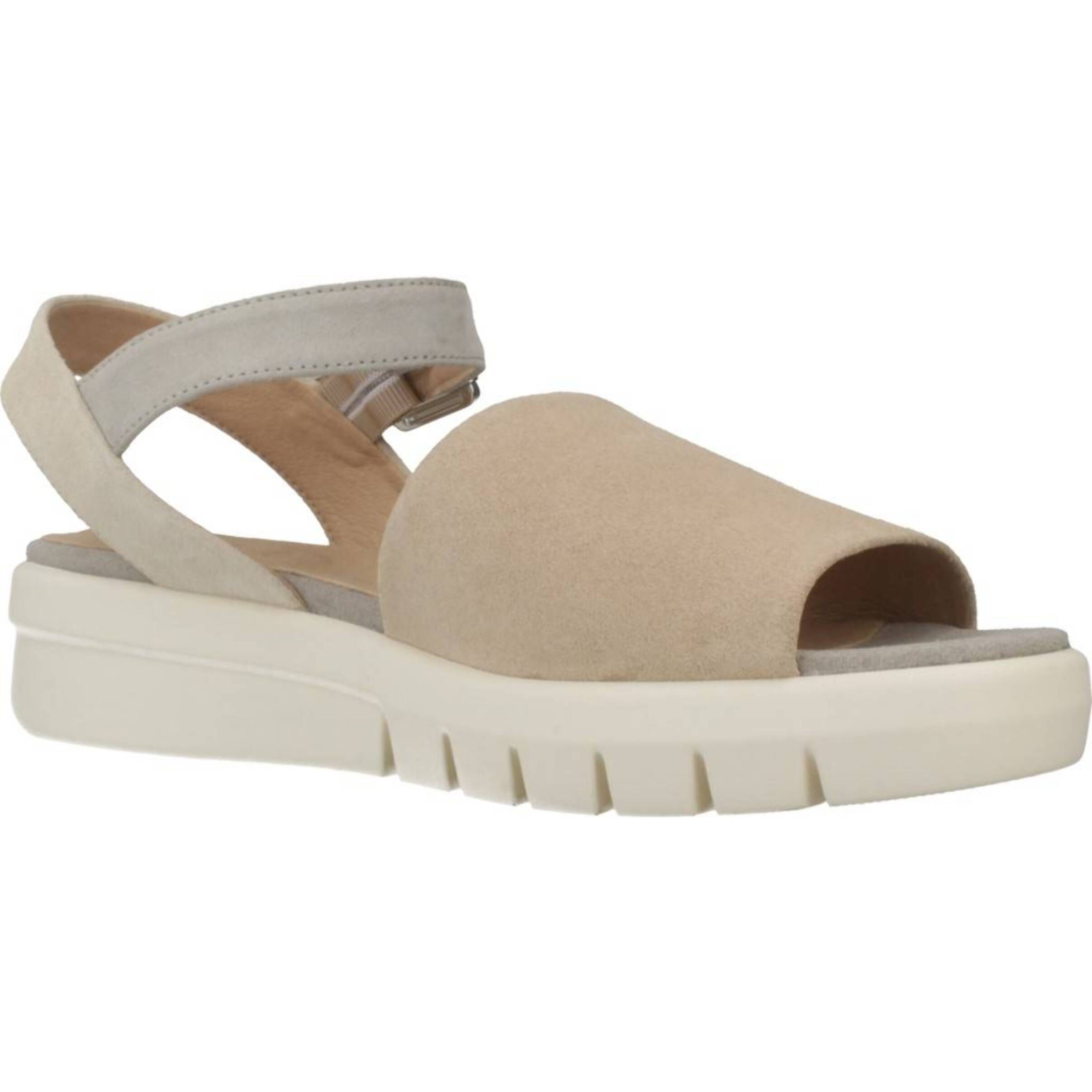 Sandalias Mujer de la marca GEOX  modelo D WIMBLEY SANDAL Light Brown