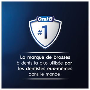 Oral-B iO 3S - Rose - Brosse À Dents Électrique + 6 brossettes iO ultimate clean blanc